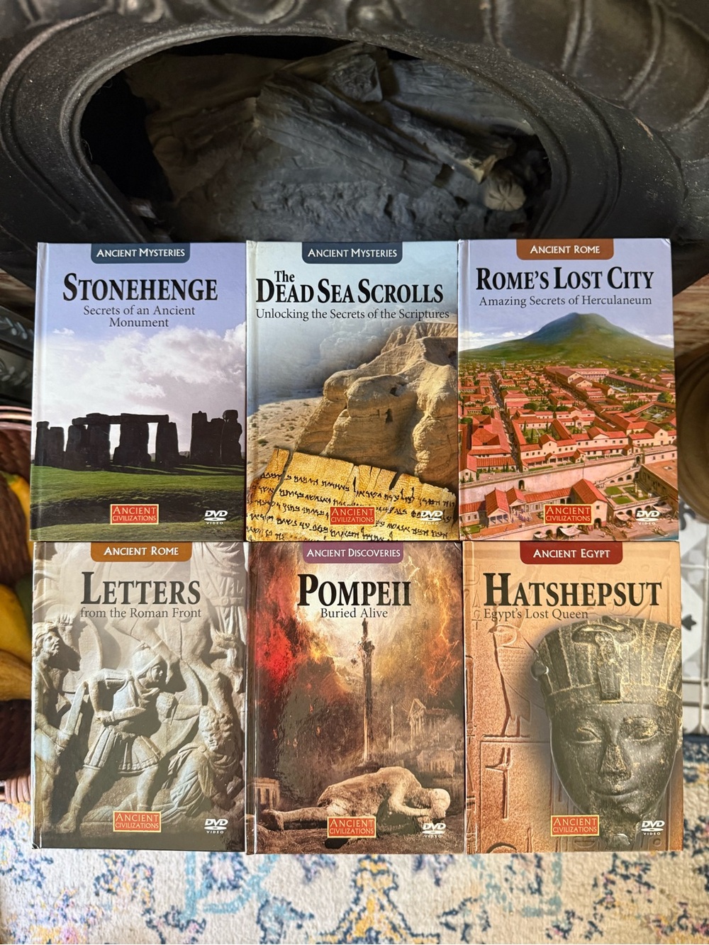 Ancient Civilizations DVD Collection - Stonehenge, Dead Sea Scrolls, Rome & More